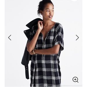 Madewell Zip-Front Dress